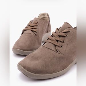 Arcopedico Shebba Size 40 Brown Arch Support Comfort Lace Up Anatomic Footbed